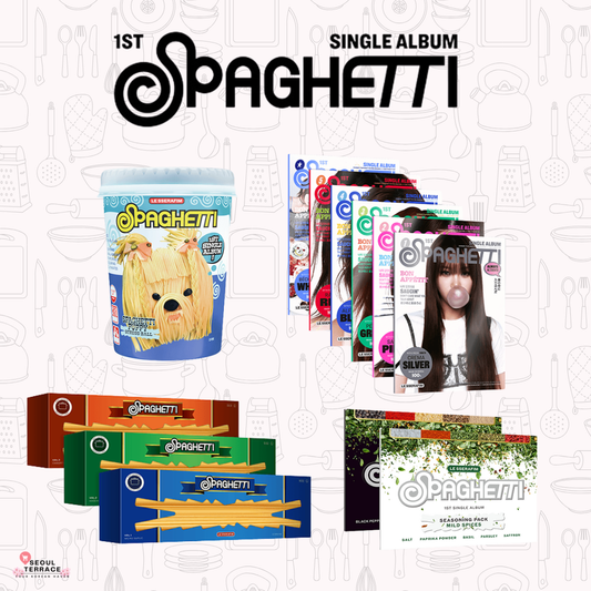 LE SSERAFIM -  'SPAGHETTI' 1st Single Album