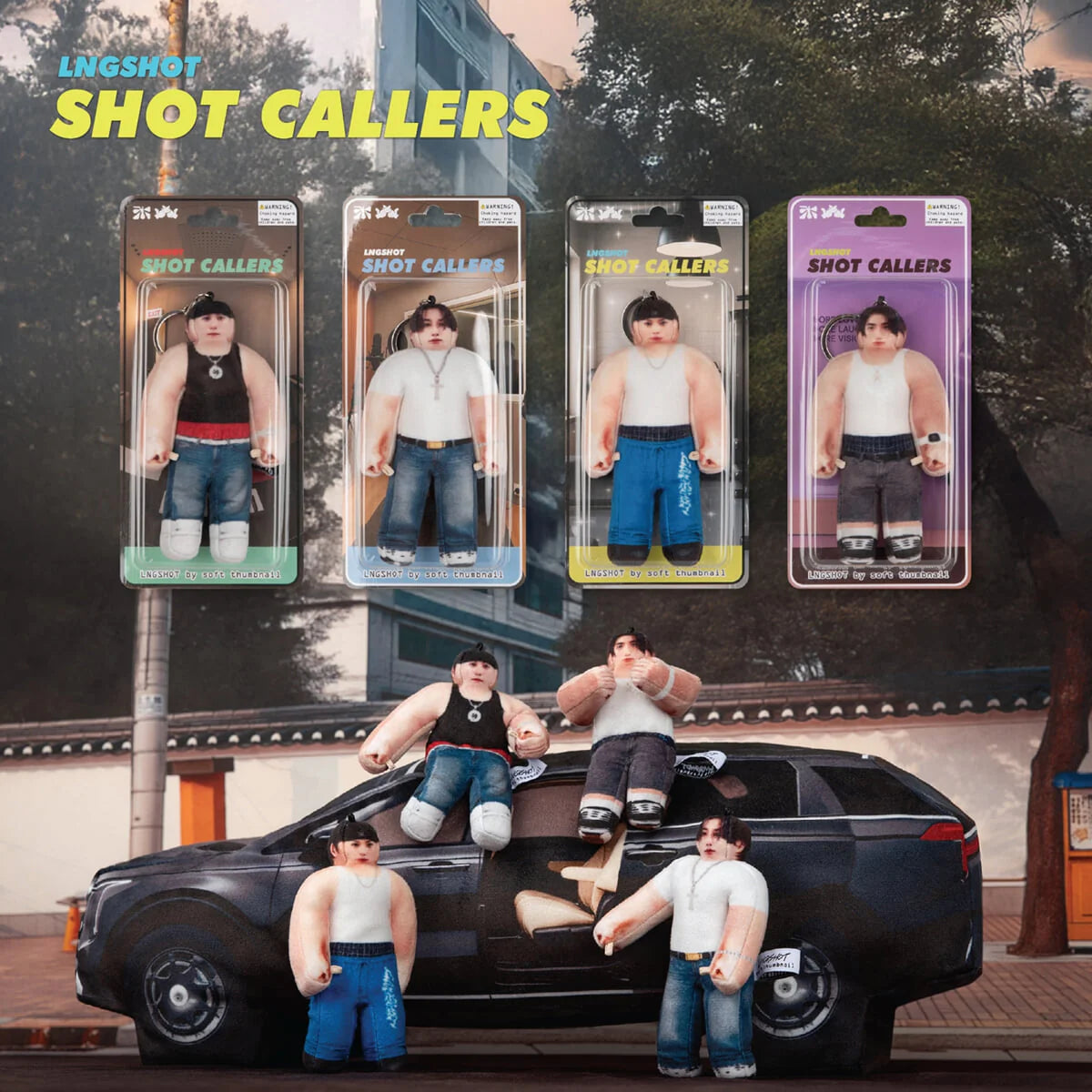 LNGSHOT - EP : SHOT CALLERS (Character Ver.) Random Ver. – SEOUL