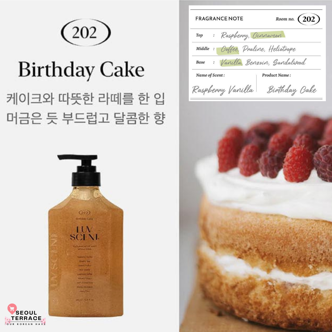 LUVSCENT - Scrub Wash 500ml + Love Scent Discovery GIFT