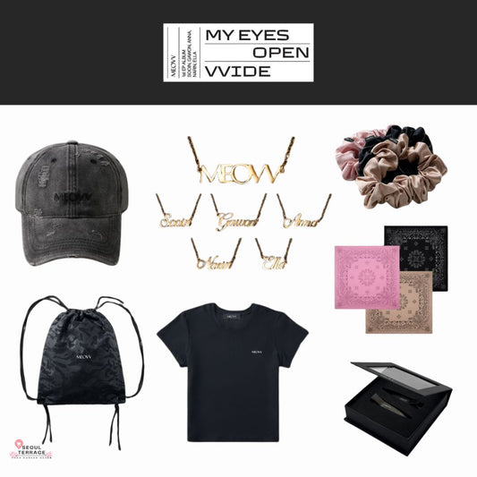 MEOVV - 'MY EYES OPEN VVIDE'  Official Merch MD