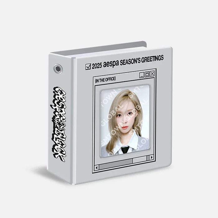 AESPA IN THE OFFICE 2025 SEASON'S GREETINGS MERCH MD