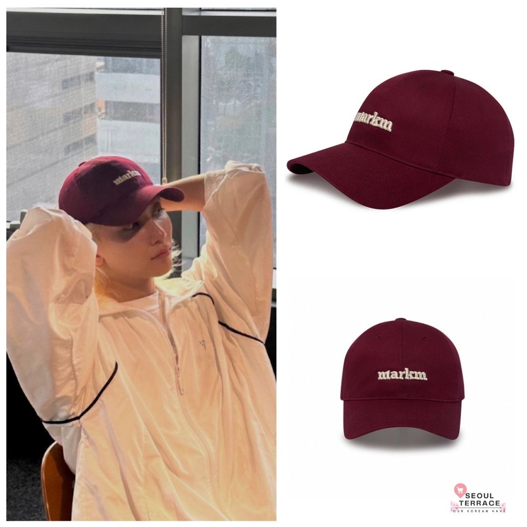 MarkM – BASIC LOGO BALL CAP WORN BY SEVENTEEN SVT JEONGHAN