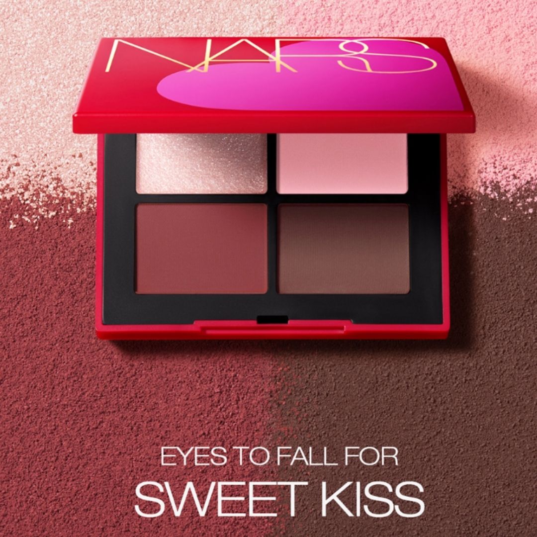 SEVENTEEN S.COUP PICK NARS LIMITED EDITION THE AMOUR Quad Eyeshadow Sweet Kiss