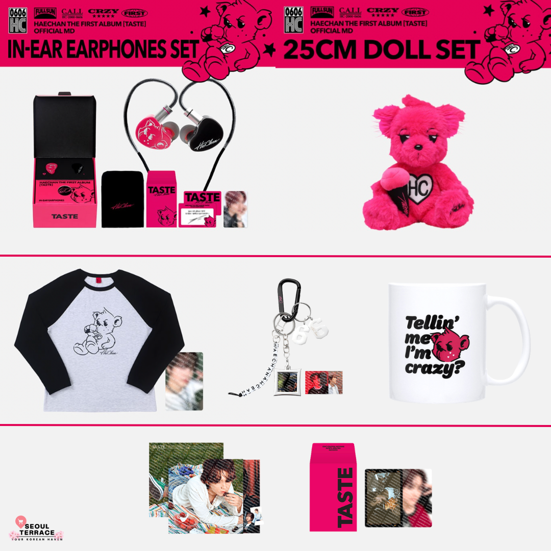 NCT HAECHAN - Taste Official Merch MD – SEOUL TERRACE NCT HAECHAN - Taste Official Merch MD – SEOUL TERRACE