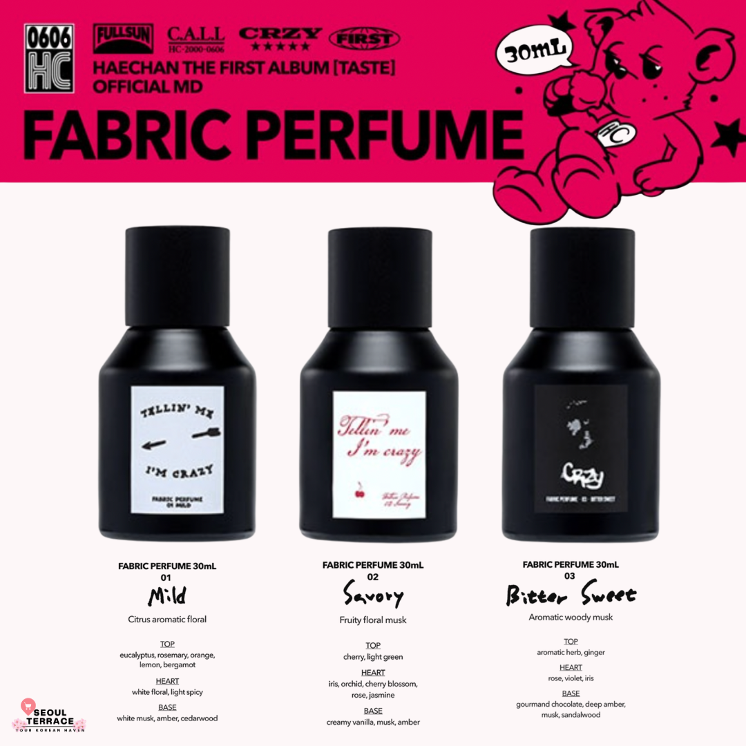 NCT HAECHAN - Taste Official Merch MD - Perfume Collection – SEOUL