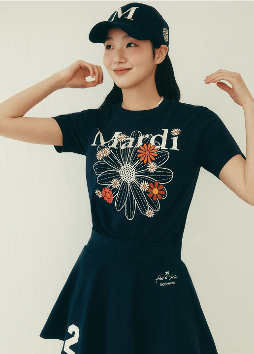 Mardi Mercredi – FLOWERMARDI BLOSSOM T-Shirt (Kim Go Eun Pick)
