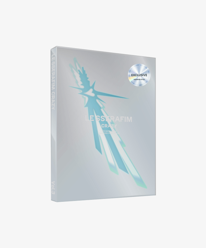 LE SSERAFIM 4TH MINI ALBUM 'CRAZY' - 2024