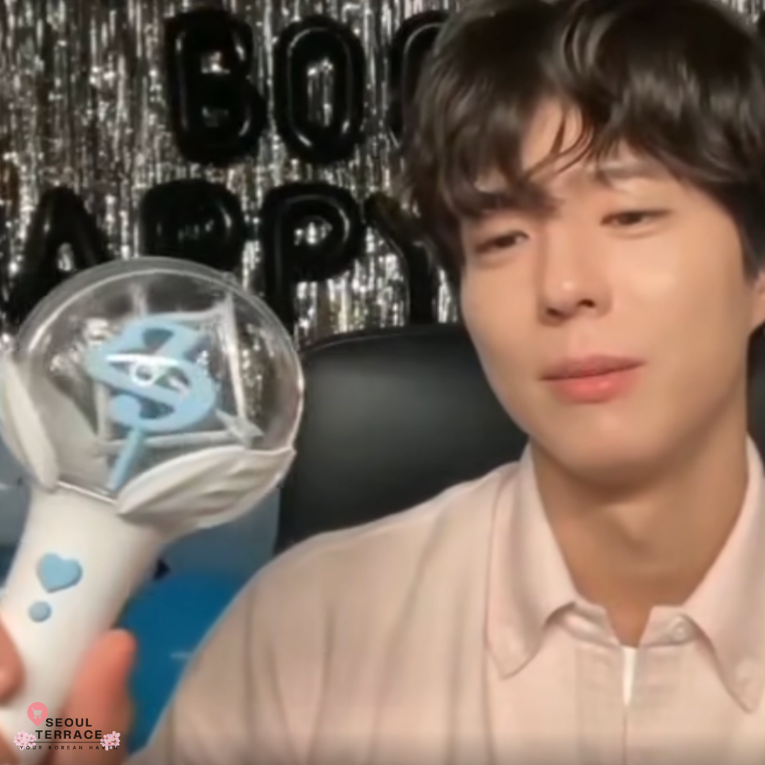 PARK BO GUM LIGHTSTICK, KEYRING AND FOREVONG HAT