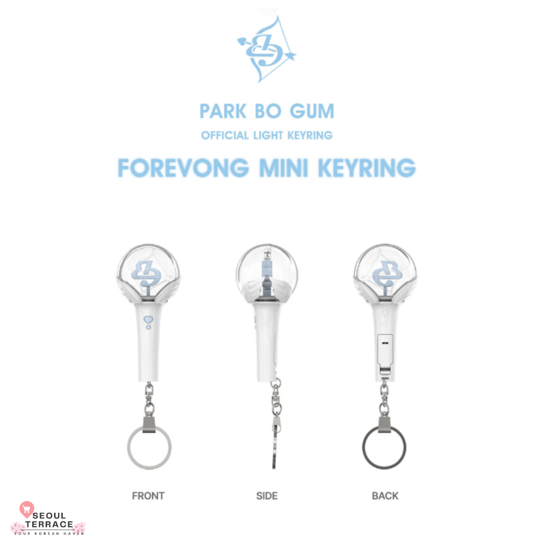 PARK BO GUM LIGHTSTICK, KEYRING AND FOREVONG HAT