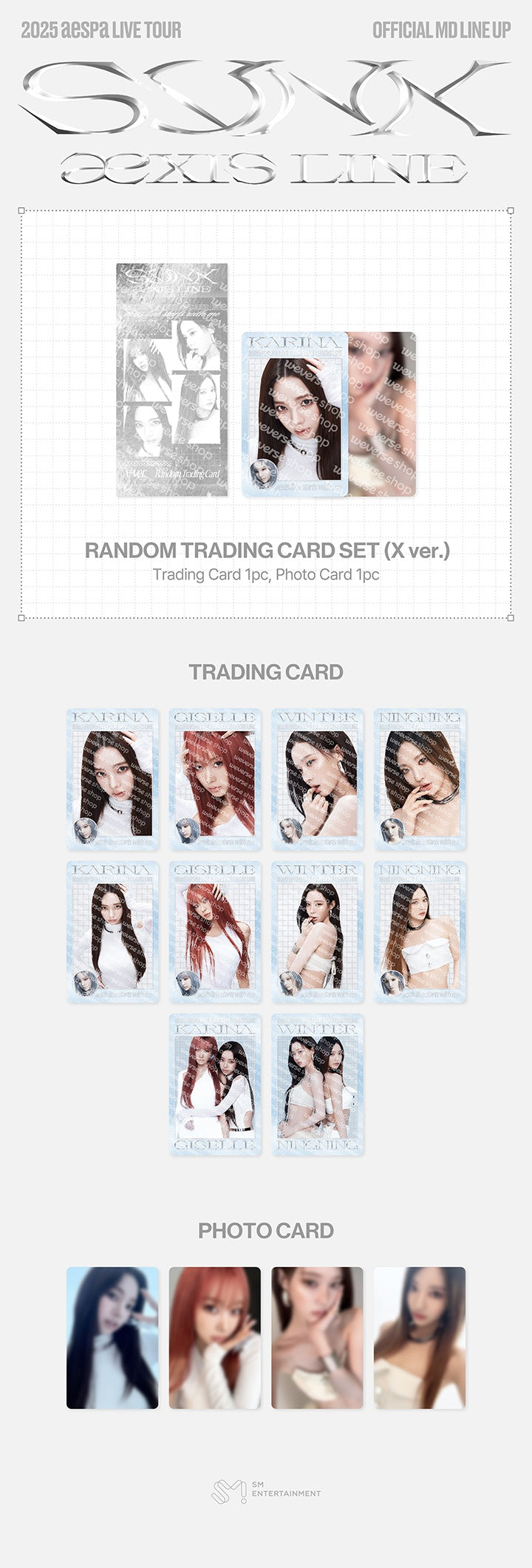 aespa 2025 LIVE TOUR - SYNK : aeXIS LINE - OFFICIAL MERCHANDISE