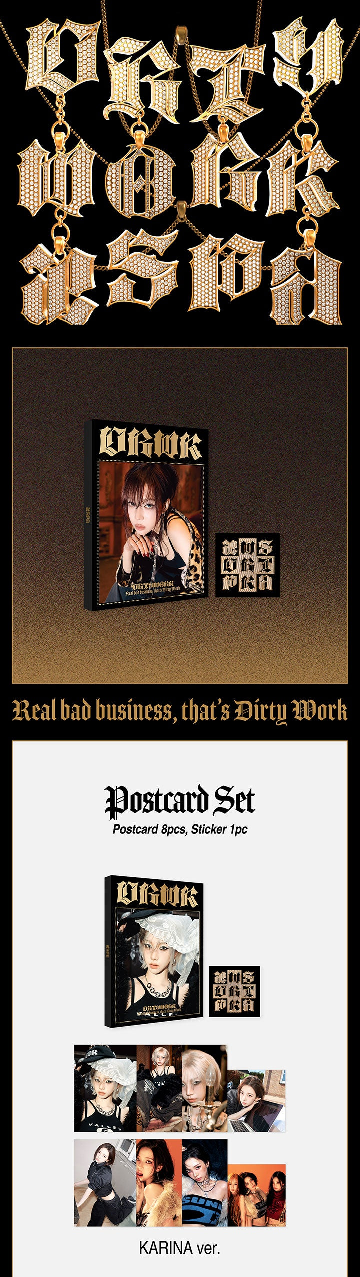 aespa Dirty Work - ALBUM MD