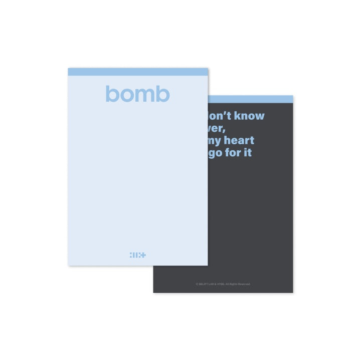 ILLIT 3rd Mini Album ‘bomb’ Merch