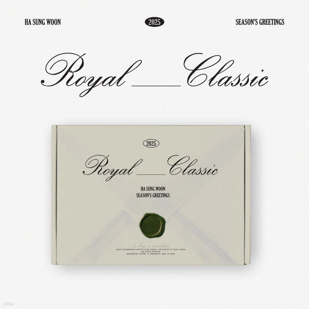 HA SUNG WOON - 'Royal Classic' 2025 SEASON'S GREETINGS