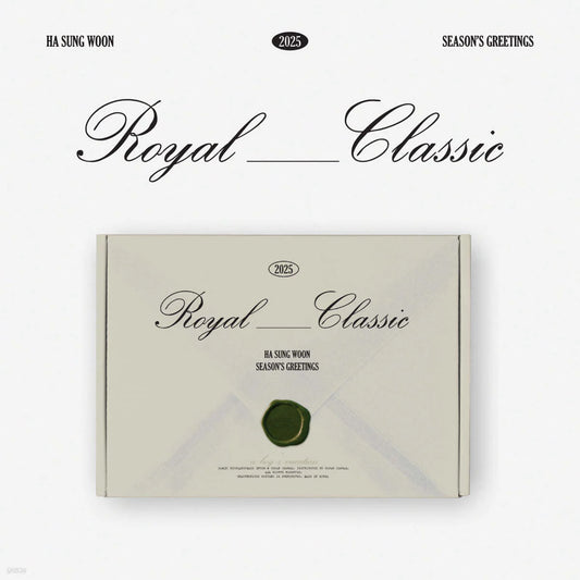 HA SUNG WOON - 'Royal Classic' 2025 SEASON'S GREETINGS