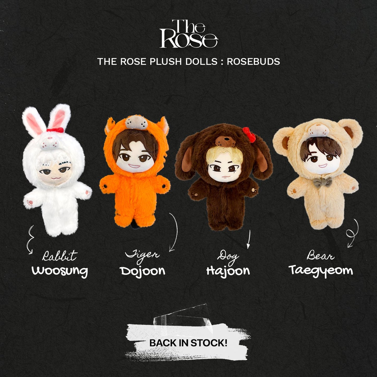 The Rose Plush Dolls : Rosebuds
