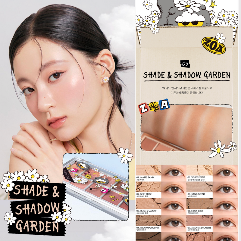 Rom&nd X Zo&Friends (Joanne Friends) Better Than Palette