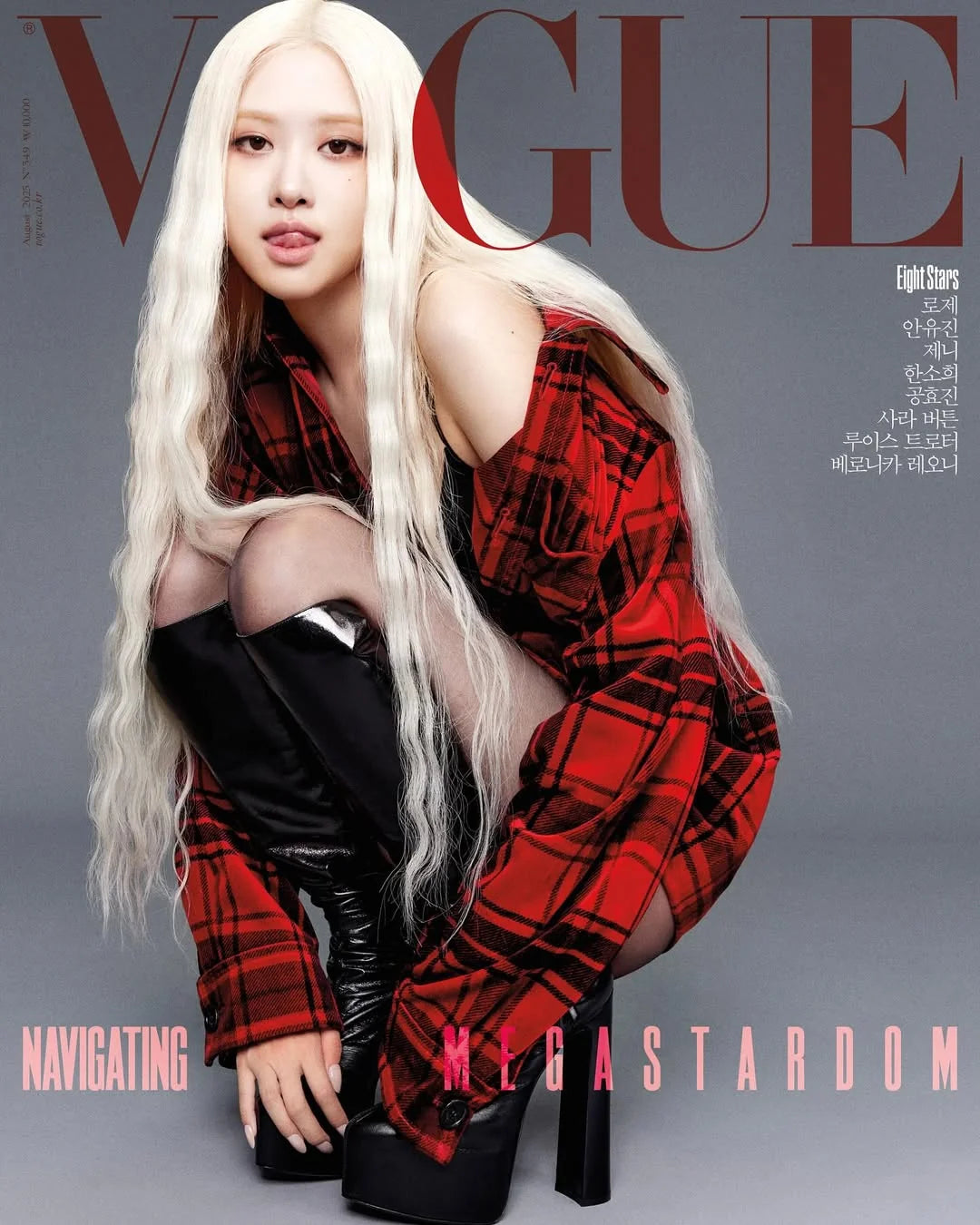 BLACKPINK ROSE - VOGUE MAGAZINE 2025 AUGUST
