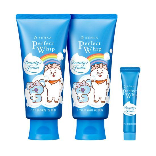 BT21 X Senka Perfect Whip Facial Wash 120g