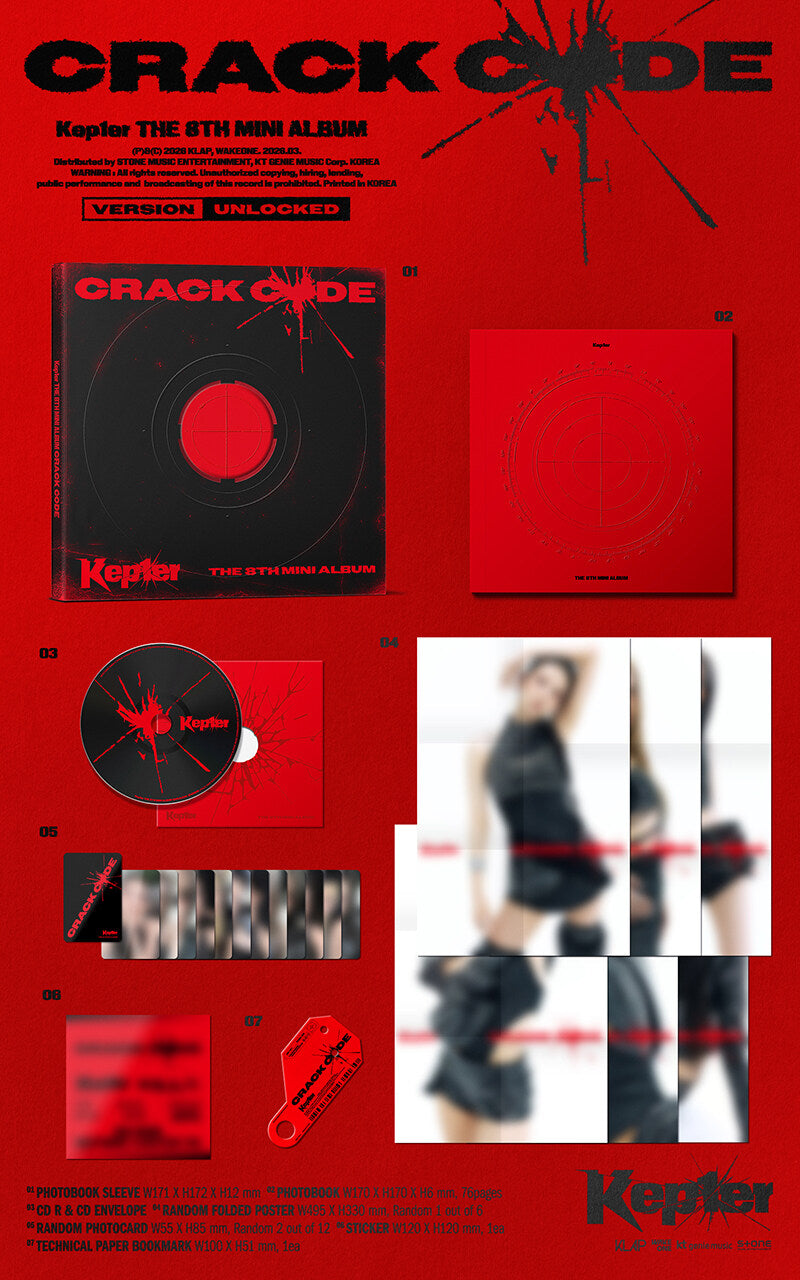 KEP1ER - Mini 8th Album 'CRACK CODE'