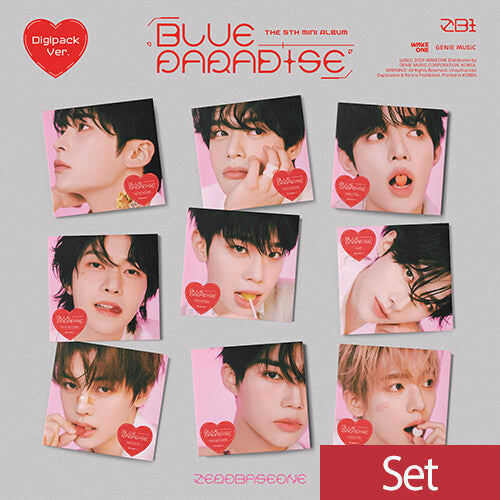 ZEROBASEONE 5th Mini Album BLUE PARADISE (Digipack Ver.)
