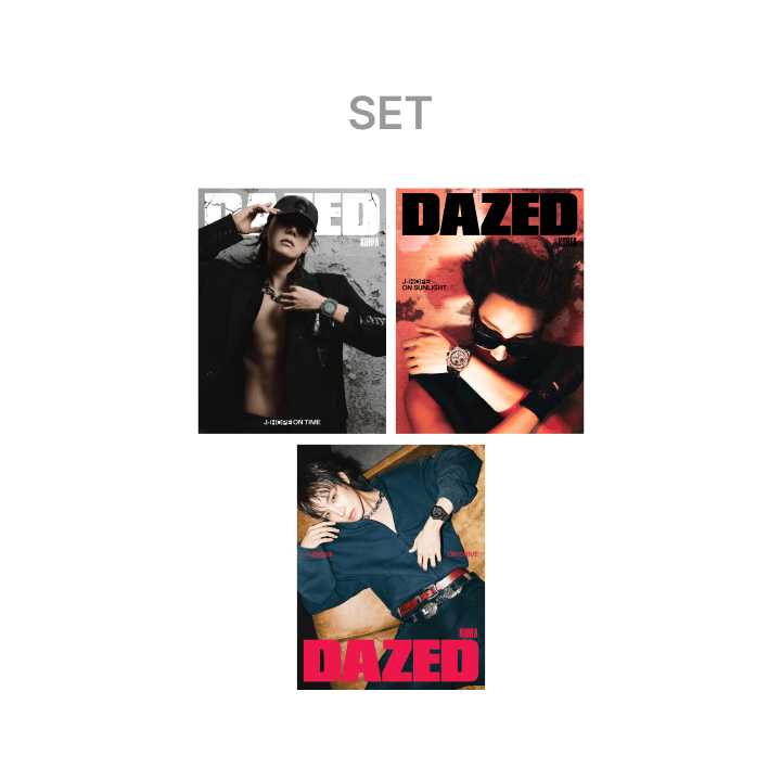 BTS J-HOPE - DAZED KOREA MAGAZINE AUGUST 2026 (RANDOM COVER)