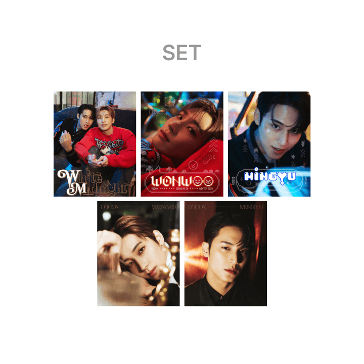 DICON VOLUME N°26 MAGAZINE SEVENTEEN WONWOO & MINGYU White Midnight