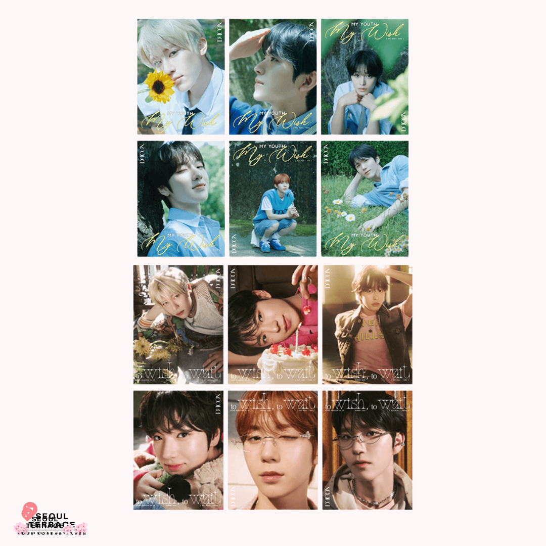 NCT WISH DICON VOLUME N°29 NCT MY YOUTH, MY WISH / WISH TO WISH, TO WAIT (with Weverse Gift)