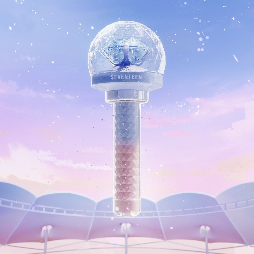 Seventeen Official Light Stick VER 3 10th Anniversary SEOUL TERRACE seventeen-official-light-stick-ver-3-10th-anniversary-seoul-terrace