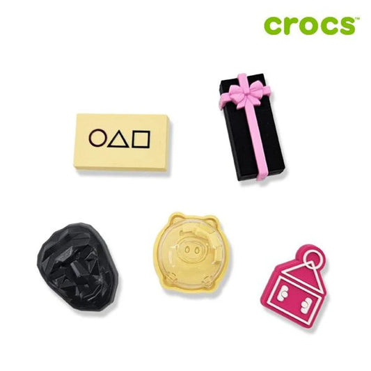 CROCS JIBBITZ CHARMS ORIGINAL SQUID GAME EDITION