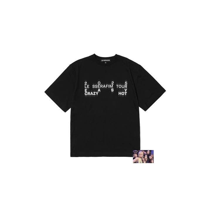 2025 LE SSERAFIM TOUR ‘EASY CRAZY HOT’ Official Merch