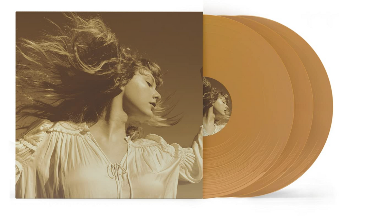 Taylor Swift - 'Fearless' 2nd Album Taylor's Version - Gold (Vinyl 3 LP)