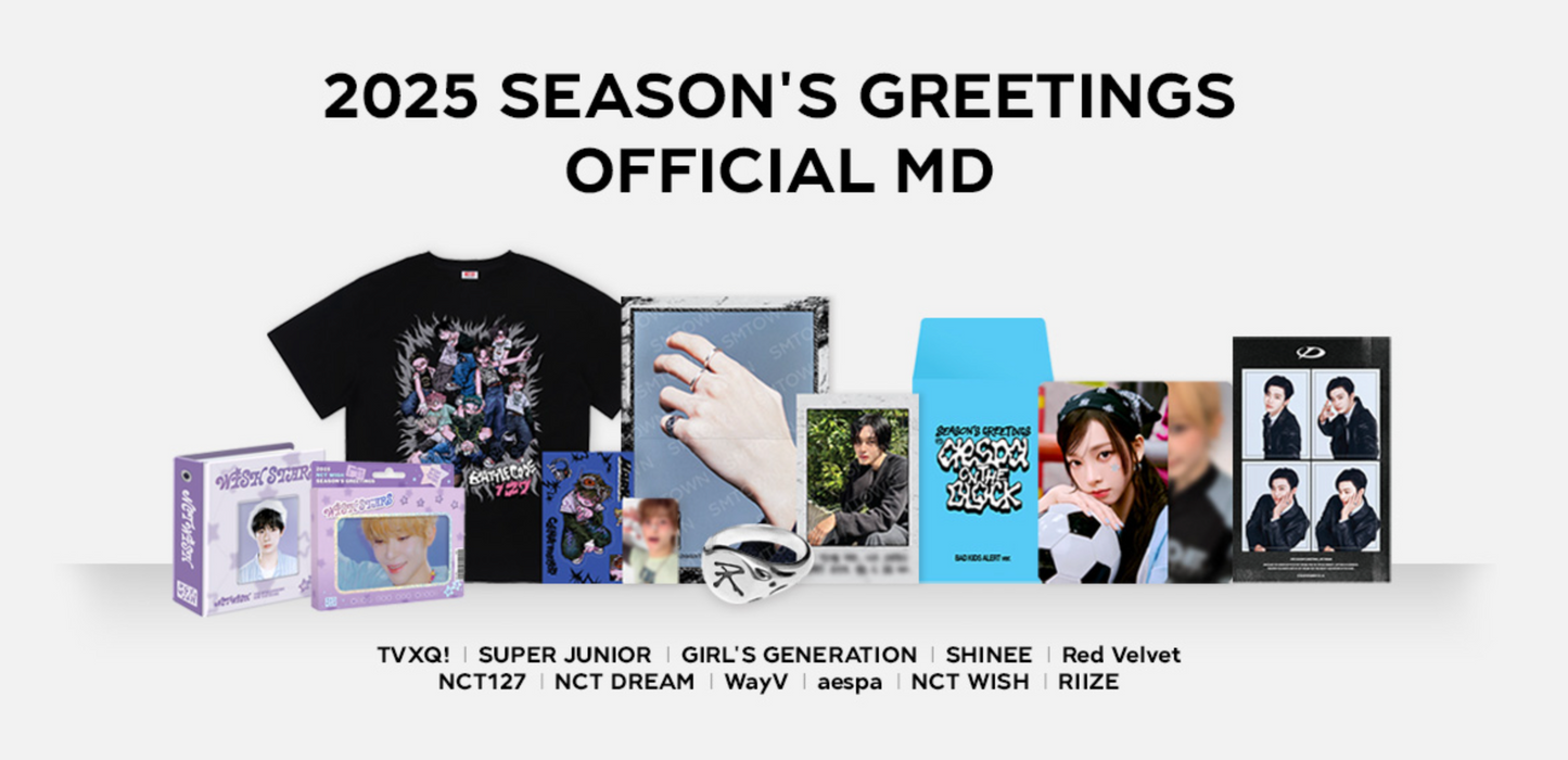 NCT Wish - Wish Stars 2025 SEASON'S GREETINGS Merch MD