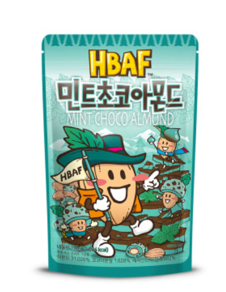 Honey Butter Almond (HBAF) - Korean Snack Flavored Almonds (3 x 120g)