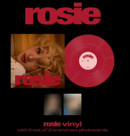 BLACKPINK Rosé Vinyl LP Regular 1st Album 'ROSIE' (Apple Red Color Album)