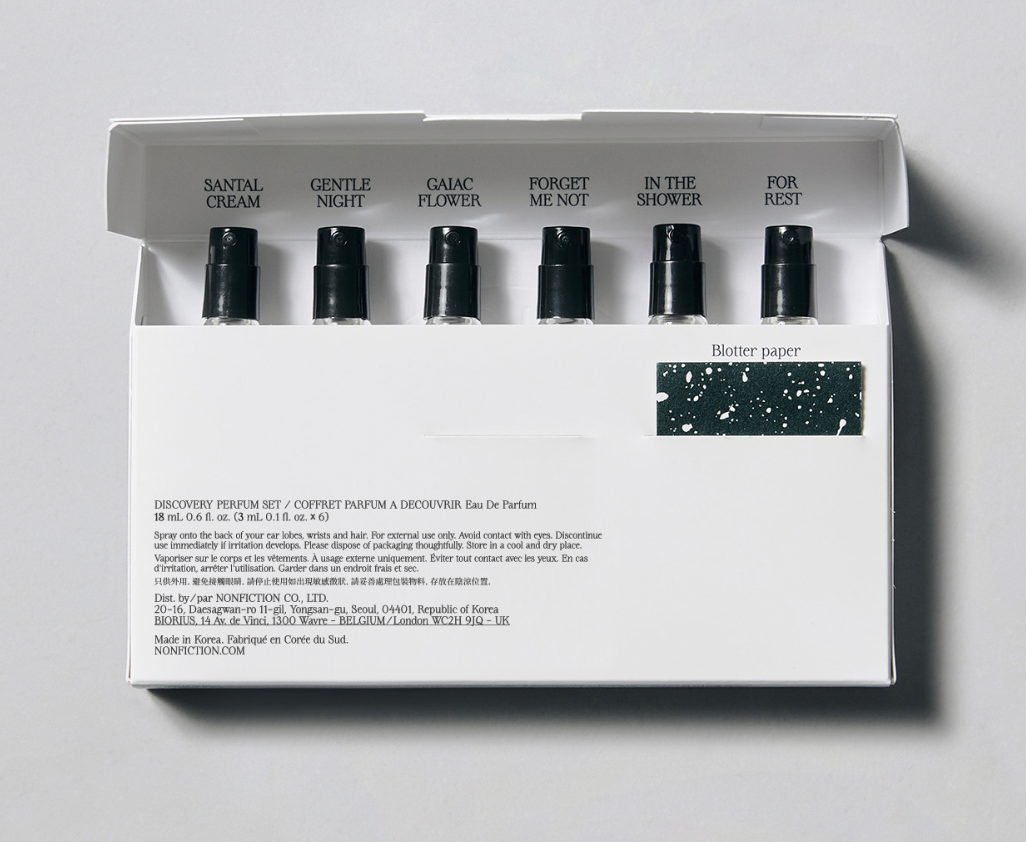 NONFICTION - Discovery Perfume Set (3ml x 6)