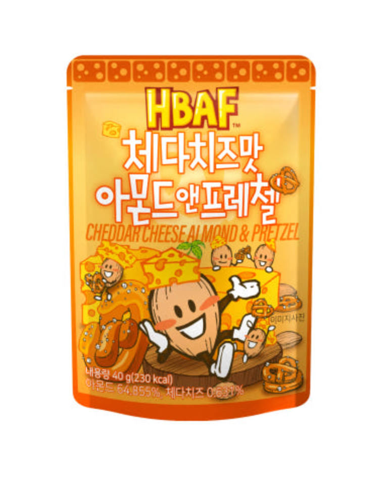 HBAF Korean Snack Flavored Almonds 40g