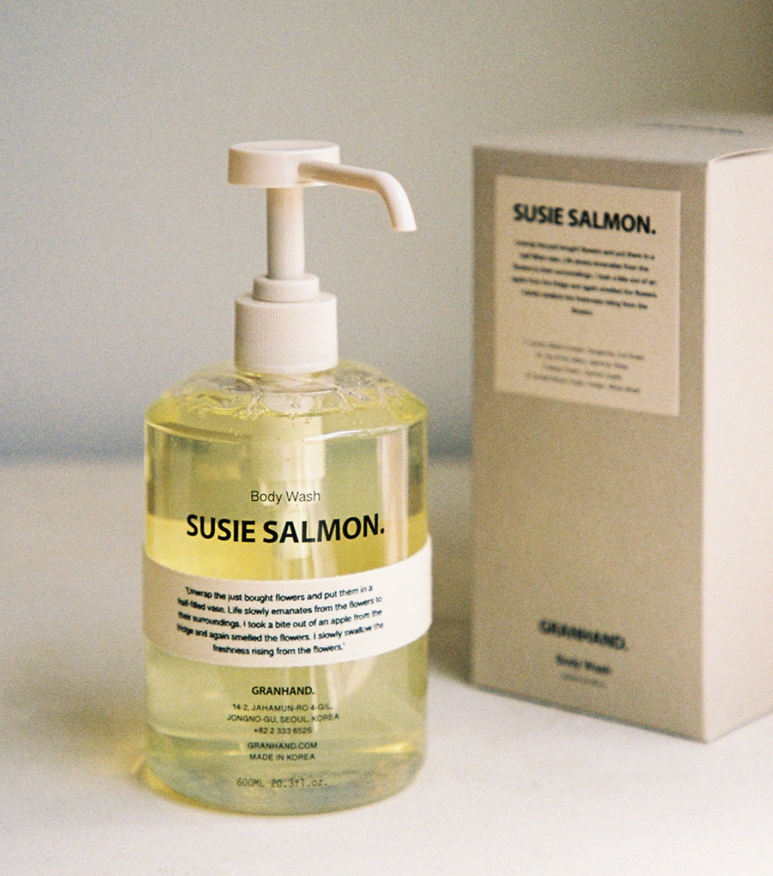 GRANHAND. Susie Salmon Body Wash 600ml