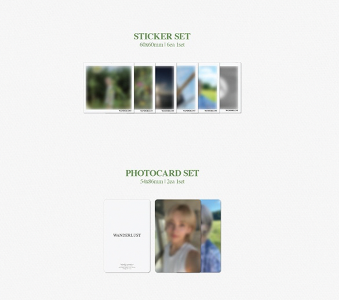 SEVENTEEN JEONGHAN 'WANDERLUST' PHOTOBOOK