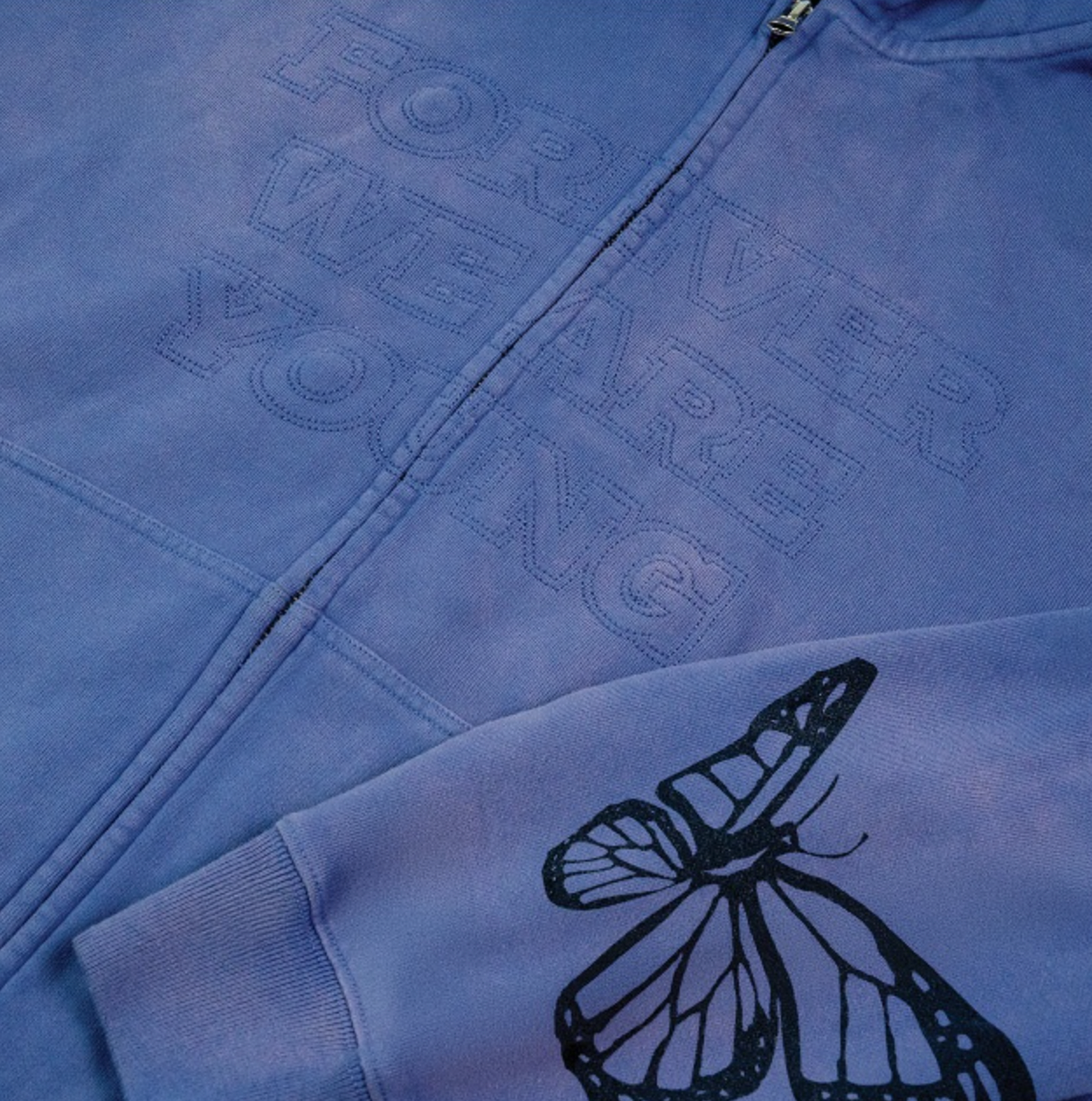 BTS ARMY: FOREVER WE ARE YOUNG - Hoodie Zip-up Official Merch