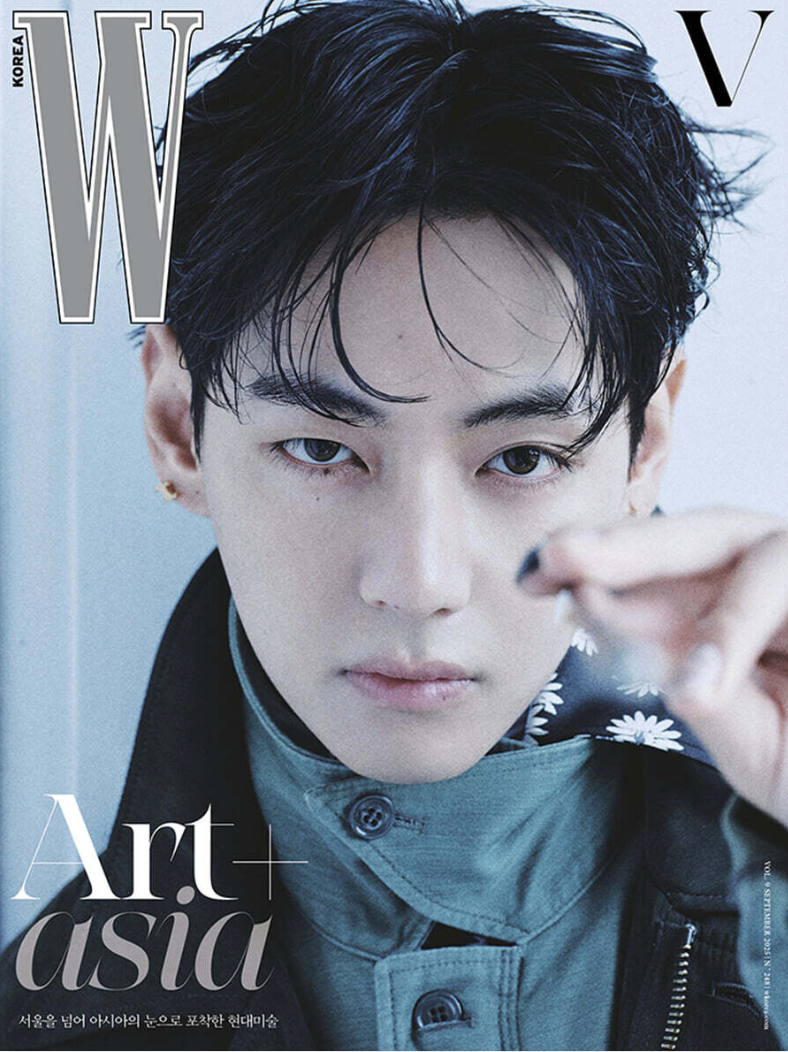 W Korea - BTS V (Kim Taehyung) September 2025 Magazine