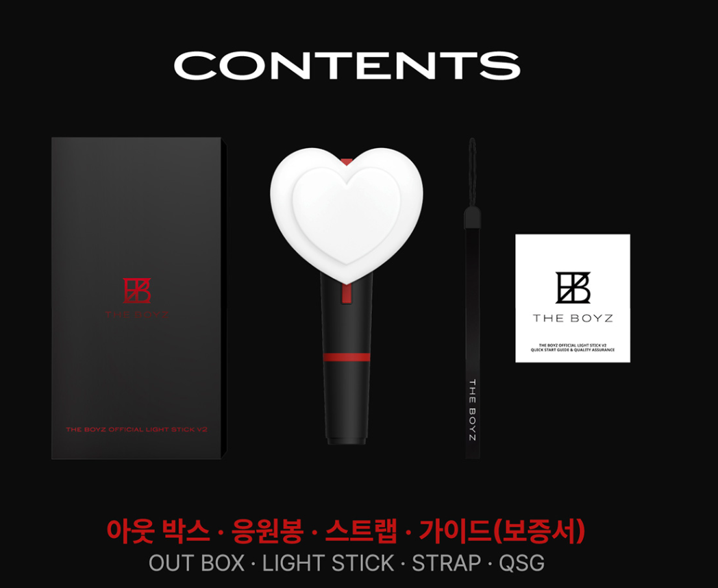 THE BOYZ - OFFICIAL LIGHT STICK V2