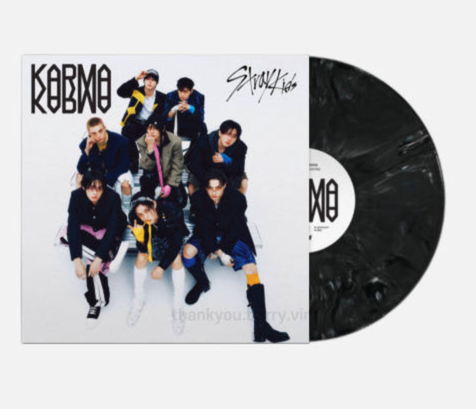 STRAY KIDS - KARMA Vinyl LP (Graphite ver.)