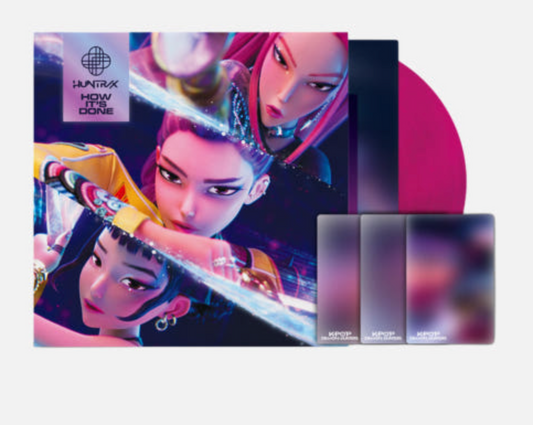 K-Pop Demon Hunters Vinyl LP Huntrix: How It's Done (7-inch/Random Photocard Included)