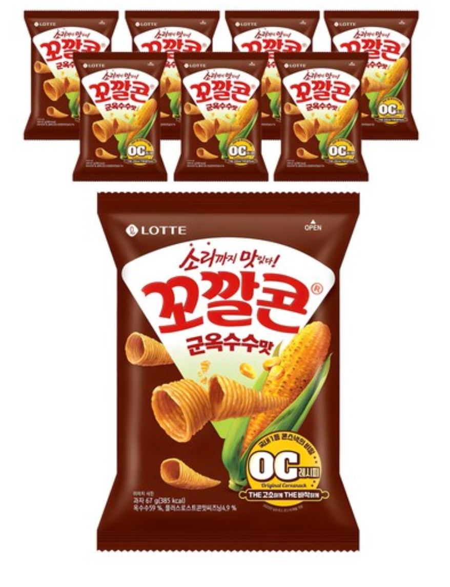 Popular Korean Snacks (24 pcs.)