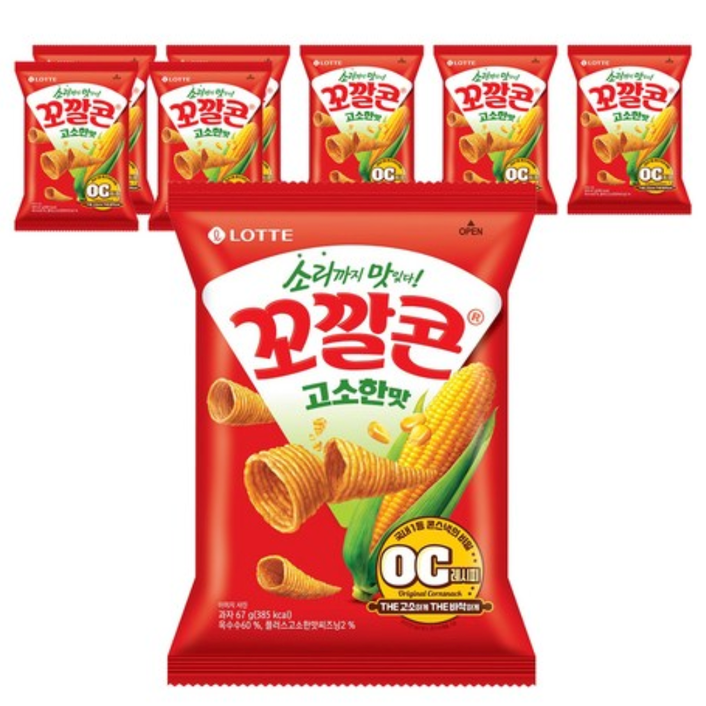 Popular Korean Snacks (24 pcs.)