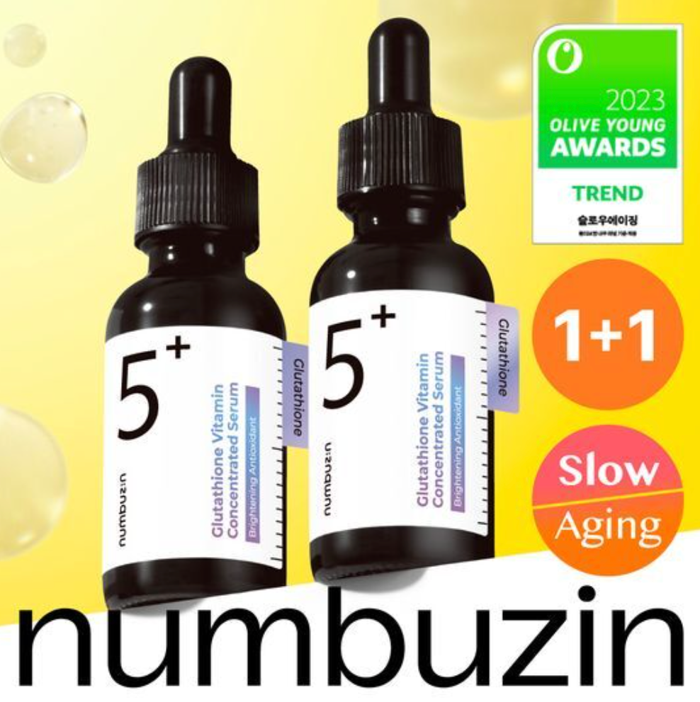 NCT WISH X NUMBUZIN - Glutathione Vitamin Concentrated Serum (30+30ml)