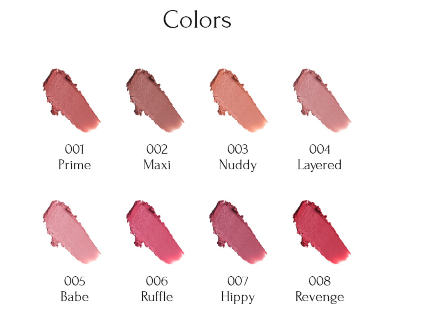 MUZIGAE MANSION - Moodwear Blur Lipsticks