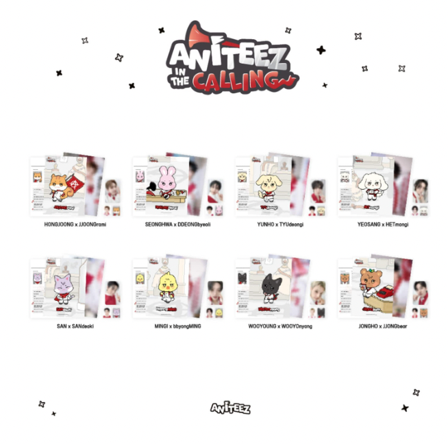 ATEEZ - Aniteez in the Calling Official Merch MD