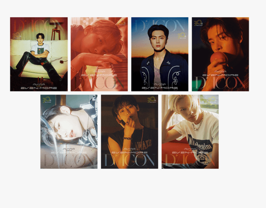 DICON VOLUME N°30 ENHYPEN (GOLDEN AGE / EVEN-MORE) Magazine (+Weverse Gift)