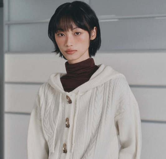 MIXXO - Hooded Toggle Cardigan